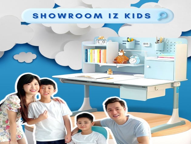 BÀN HỌC THÔNG MINH BSUC THỔI BAY NỖI LO GÙ LƯNG CẬN THỊ CHO TRẺ